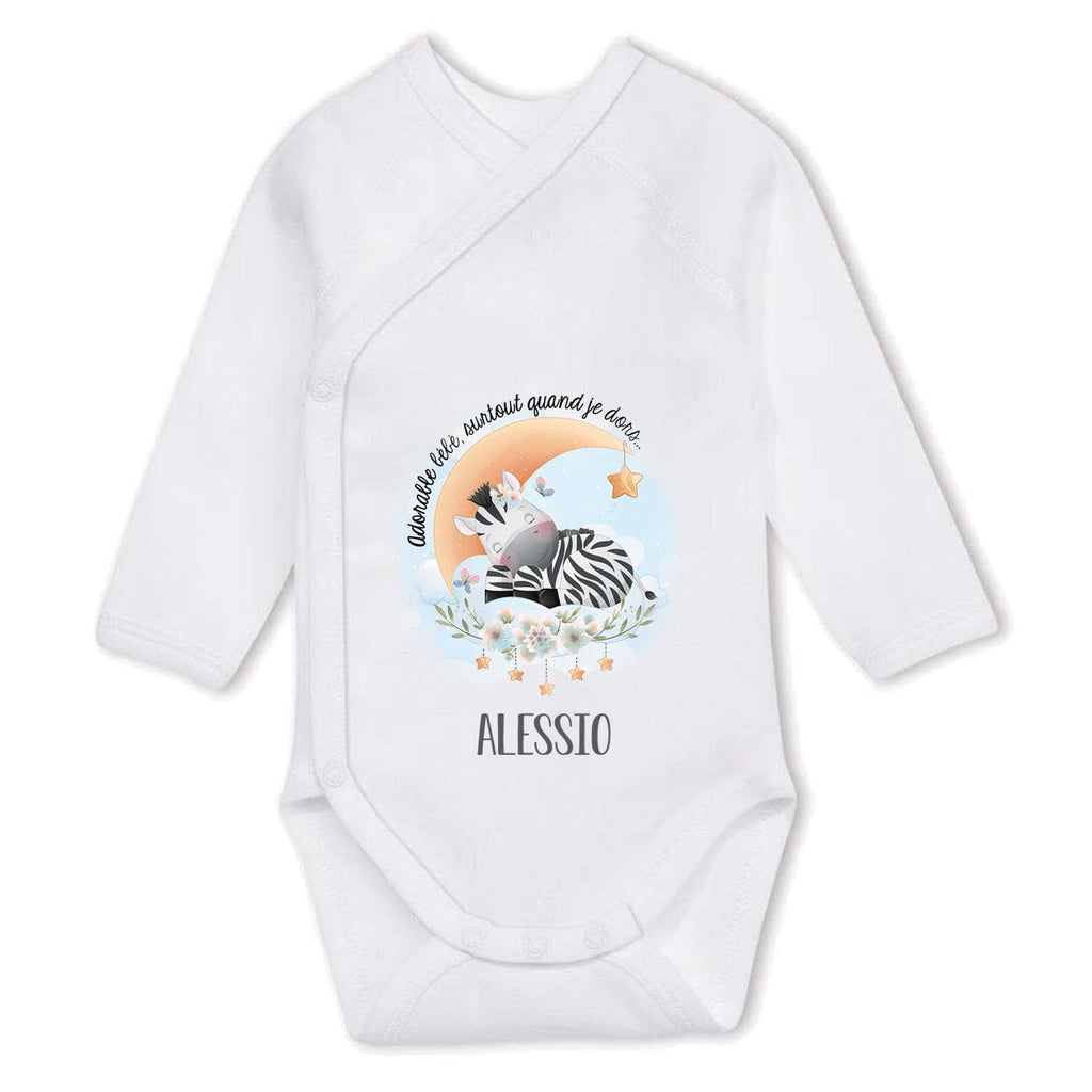 Planetee Body Bébé Lion Roi - Body Imprimé En France Pour Bébé Garçon Ou Fille
