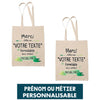 Tote Bag personnalisable Merci Prénom / Métier Inoubliable - Planetee