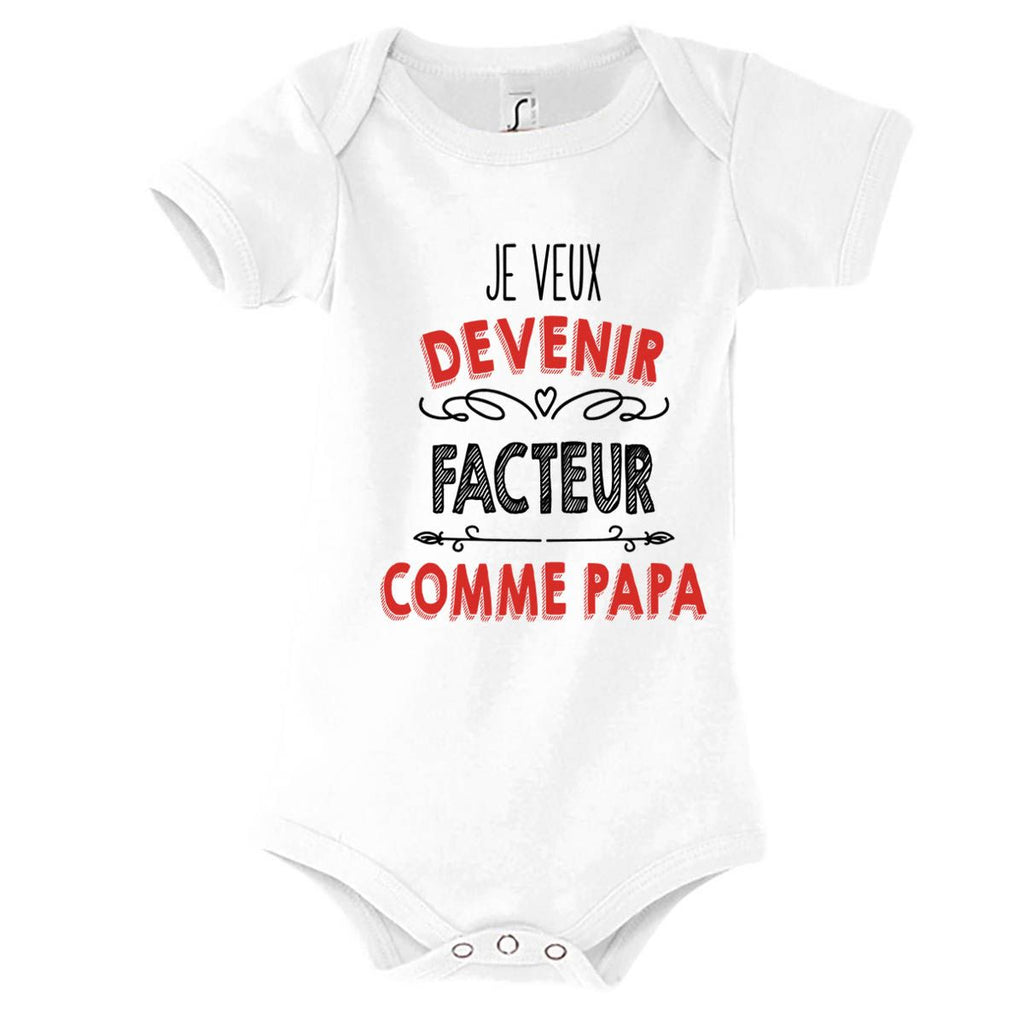 Bavoir Bébé Planetee "Je Veux Devenir Maçon Comme Papa" - Coton Bio, Made In France