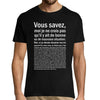 T-shirt homme Bonne ou Mauvaise Situation | Astérix et Obélix Scrib - Planetee