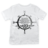 T-shirt Enfant Kaamelott Perceval Nord Sud blanc - Planetee