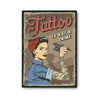 Affiche Vintage Tattoo is not a Crime - Planetee