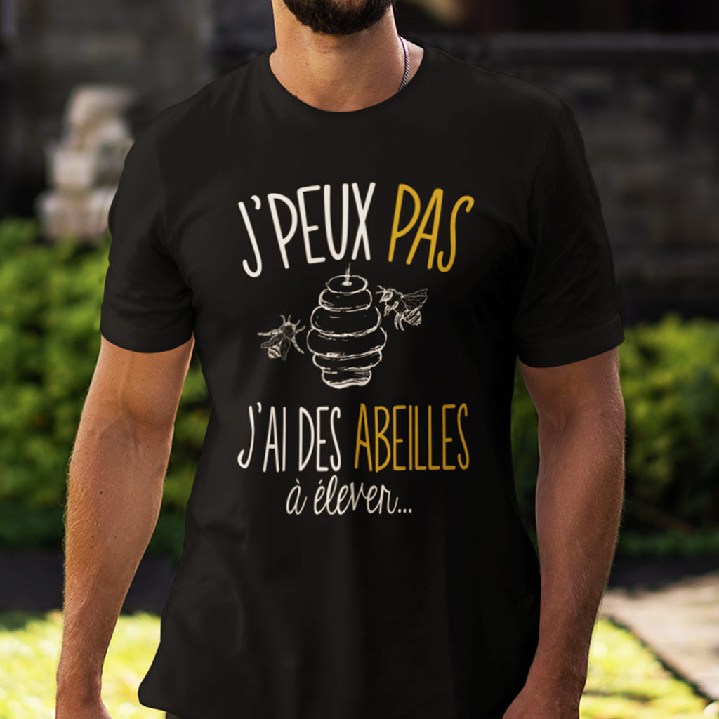 J'peux Pas J'ai Des Abeilles Cadeau Apiculteur Apiculture T-Shirt sweat vintage J'peux Pas J'ai Des Abeilles Cadeau Apiculteur Apiculture T-Shirt sweat vintage
