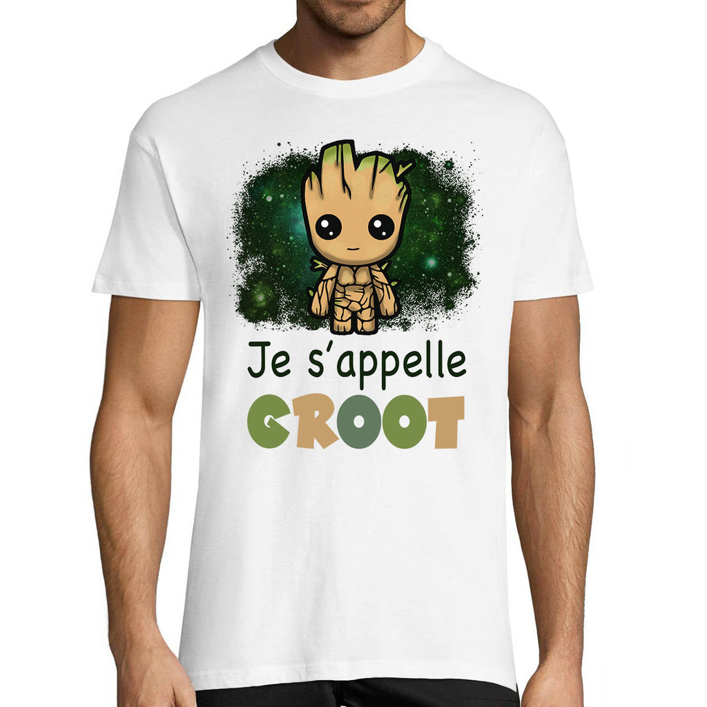 T-Shirt Homme Je s'appelle Groot