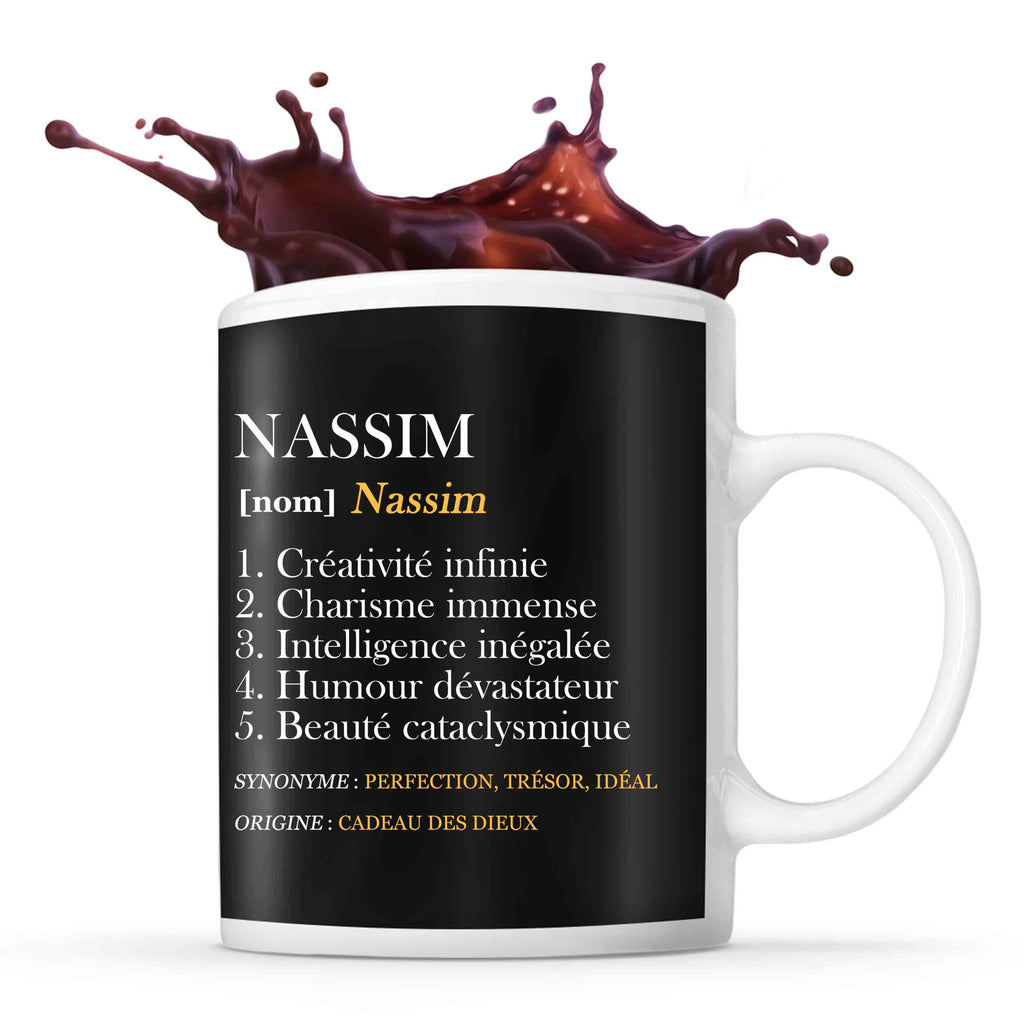 Mug Nassim D finition Perfection Tasse Id e Cadeau Planetee