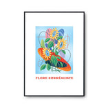 Affiche Vintage Flore surrealiste - Planetee