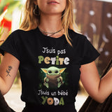 T-shirt Femme Bébé Yoda Petite - Planetee