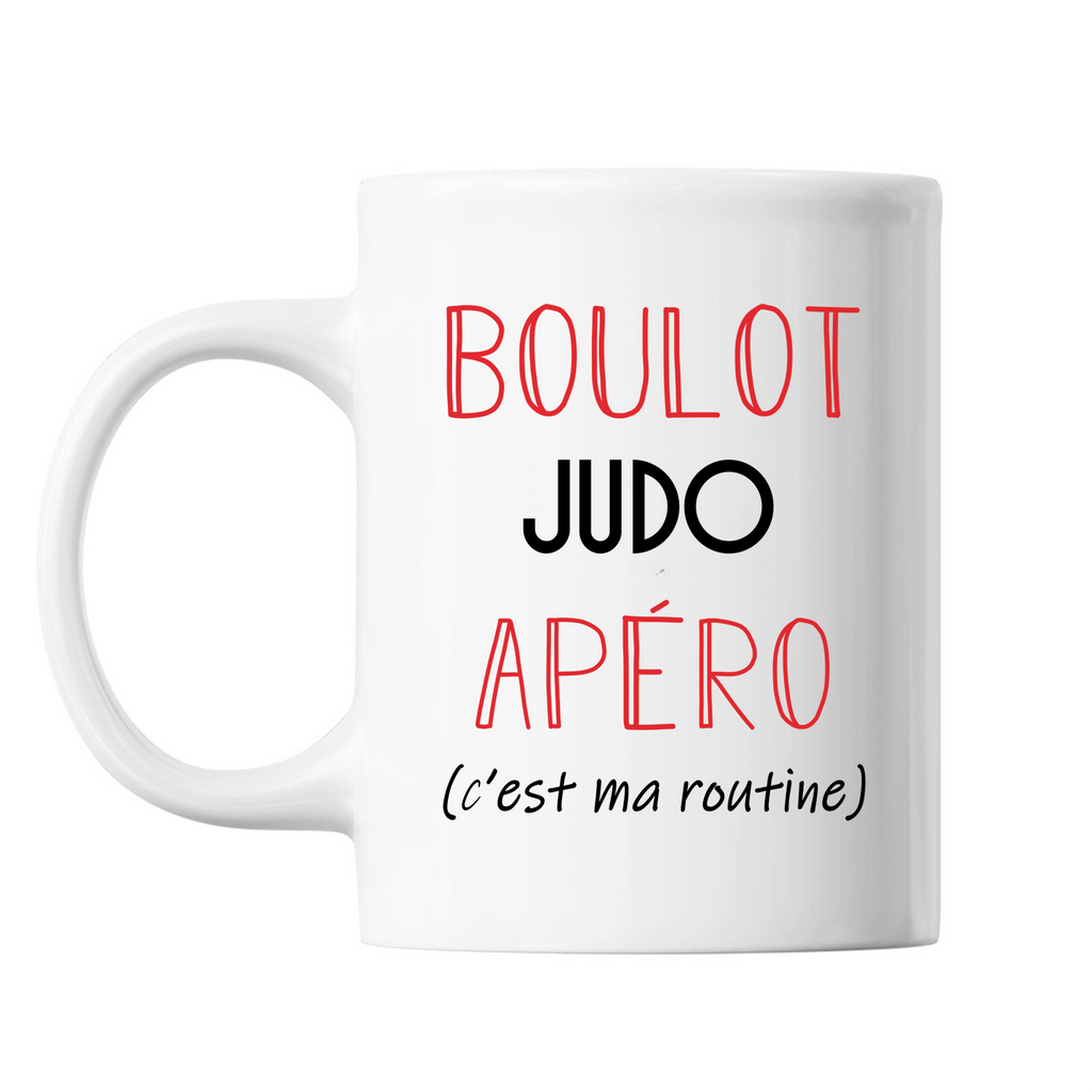 Mug Judo Cadeau Tasse Humour Personnalisée