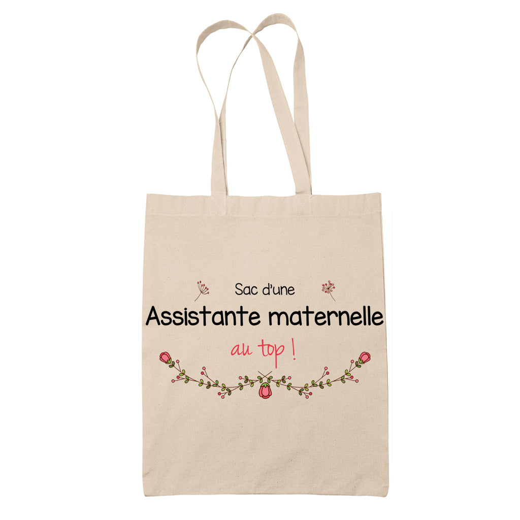 Sac Travail Social Tote Bag Assistante Sociale Superwoman Coton