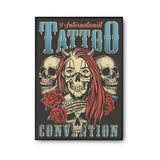 Affiche Vintage Tattoo Convention - Planetee