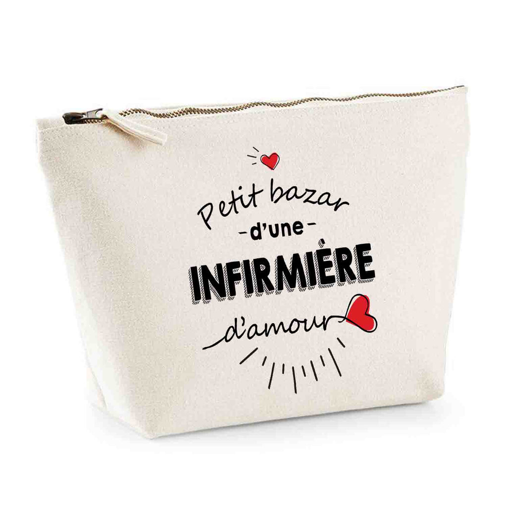 Trousse infirmière Bazar d'amour, Pochette Toilette Maquillage