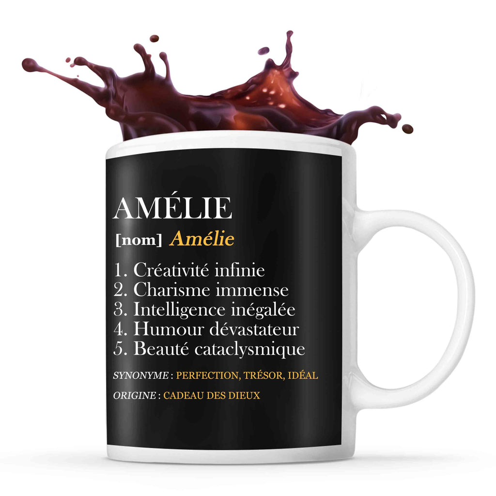 Mug Amélie Définition Perfection Tasse Idée Cadeau