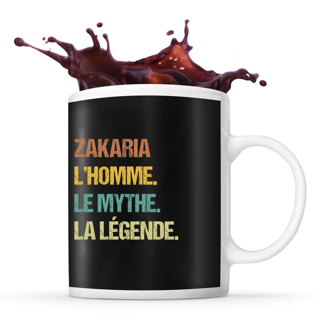 Mug Zakaria Mythe L gende Vintage Tasse Id e Cadeau Planetee