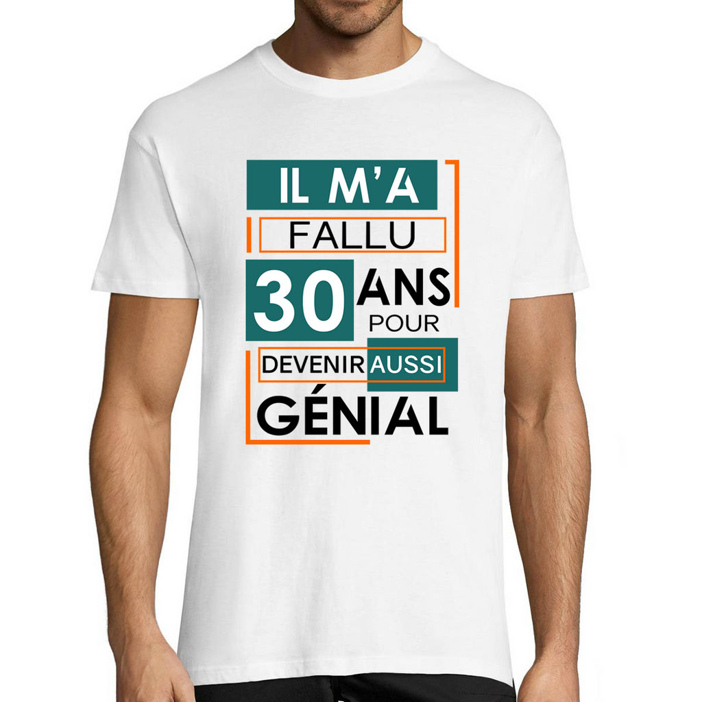 Idées cadeau anniversaire 30 ans - T-shirt Homme Anniversaire 30 ans