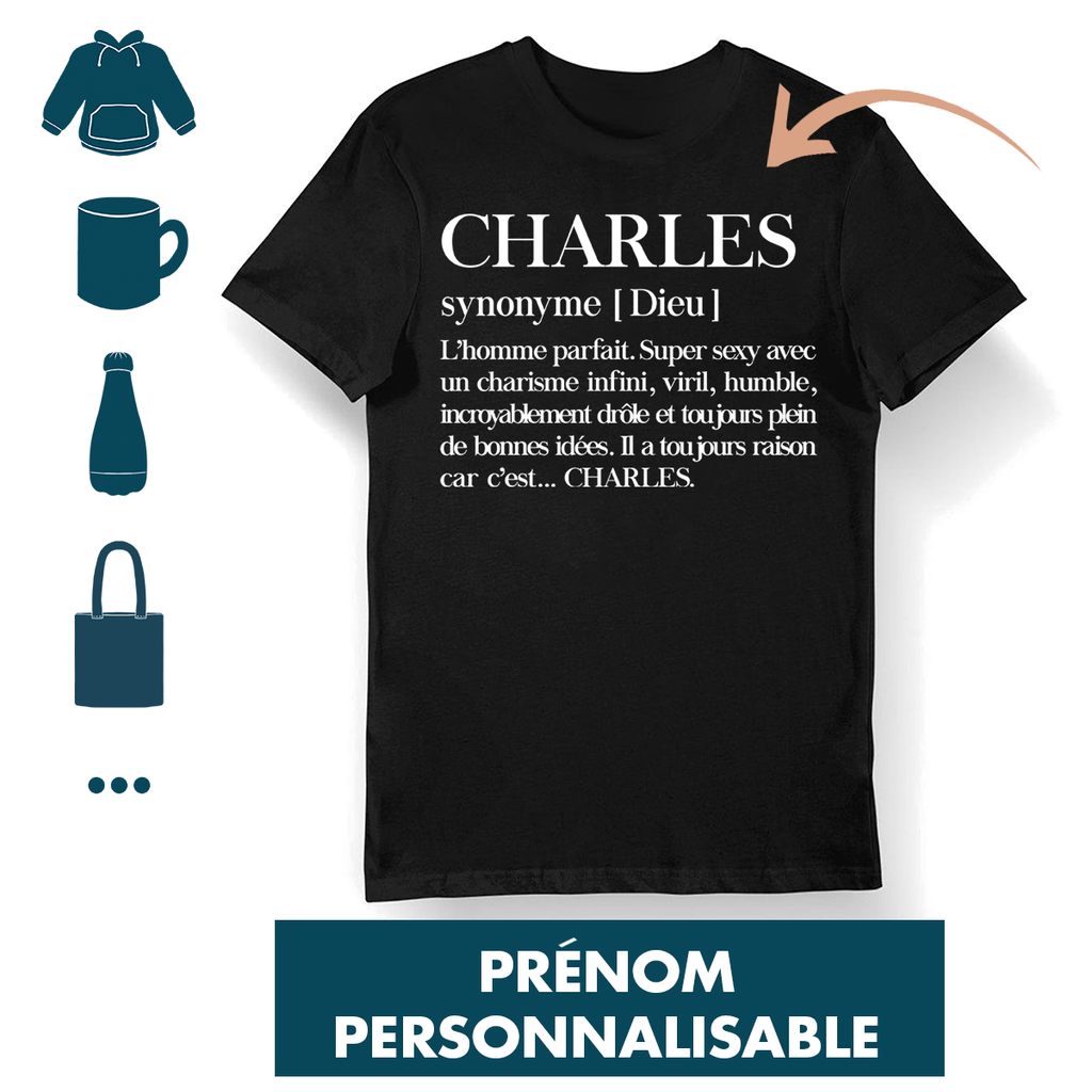 cadeau pour un agent de securite - Cadeau Homme Prénom Définition Personnalisable