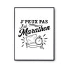 Poster J’peux pas j’ai Marathon