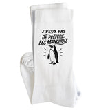 Chaussettes Homme Femme J’peux pas je préfère les Manchots