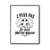 Poster J’peux pas je suis Maître-nageur