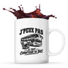 Mug J’peux pas je suis Chauffeur de bus