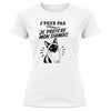T-shirt de Sport Femme J’peux pas je préfère mon Siamois