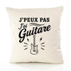 Housse de Coussin J’peux pas j’ai Guitare – guitare électrique