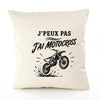 Housse de Coussin J’peux pas j’ai Motocross