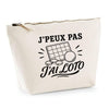 Trousse Beige J’peux pas j’ai Loto