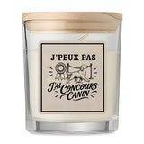Bougie Parfumée Vanille J’peux pas j’ai Concours canin
