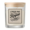 Bougie Parfumée Vanille J’peux pas j’ai Kayak