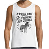 Débardeur Homme J’peux pas je préfère les Zèbres