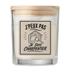 Bougie Parfumée Vanille J’peux pas je suis Charpentier