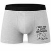Boxer Homme J’peux pas je préfère les Phoques – Impression devant