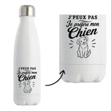 Gourde Isotherme J’peux pas je préfère mon Chien