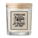 Bougie Parfumée Vanille J’peux pas je préfère le Rap