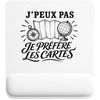 Tapis de Souris J’peux pas je préfère les Cartes