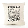 Housse de Coussin J’peux pas je pars en Camargue
