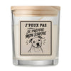 Bougie Parfumée Vanille J’peux pas je préfère mon Staffie