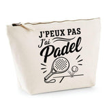 Trousse Beige J’peux pas j’ai Padel