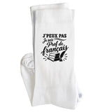 Chaussettes Homme Femme J’peux pas je suis Prof de français