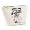 Trousse Beige J’peux pas je préfère mon Ragdoll