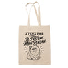 Tote Bag Beige J’peux pas je préfère mon Persan