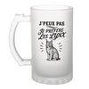 Verre à Bière J’peux pas je préfère les Lynx