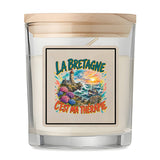 Bougie Parfumée Vanille La bretagne c'est ma thérapie