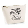 Trousse Beige J’peux pas j’ai Chasse