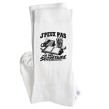 Chaussettes Homme Femme J’peux pas je suis Secrétaire