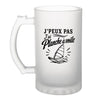 Verre à Bière J’peux pas j’ai Planche à voile