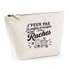 Trousse Beige J’peux pas je préfère m’occuper de mes Ruches