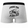 Boxer Homme J’peux pas je suis Papi – Impression au dos