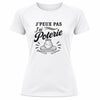 T-shirt de Sport Femme J’peux pas j’ai Poterie