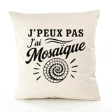 Housse de Coussin J’peux pas j’ai Mosaïque